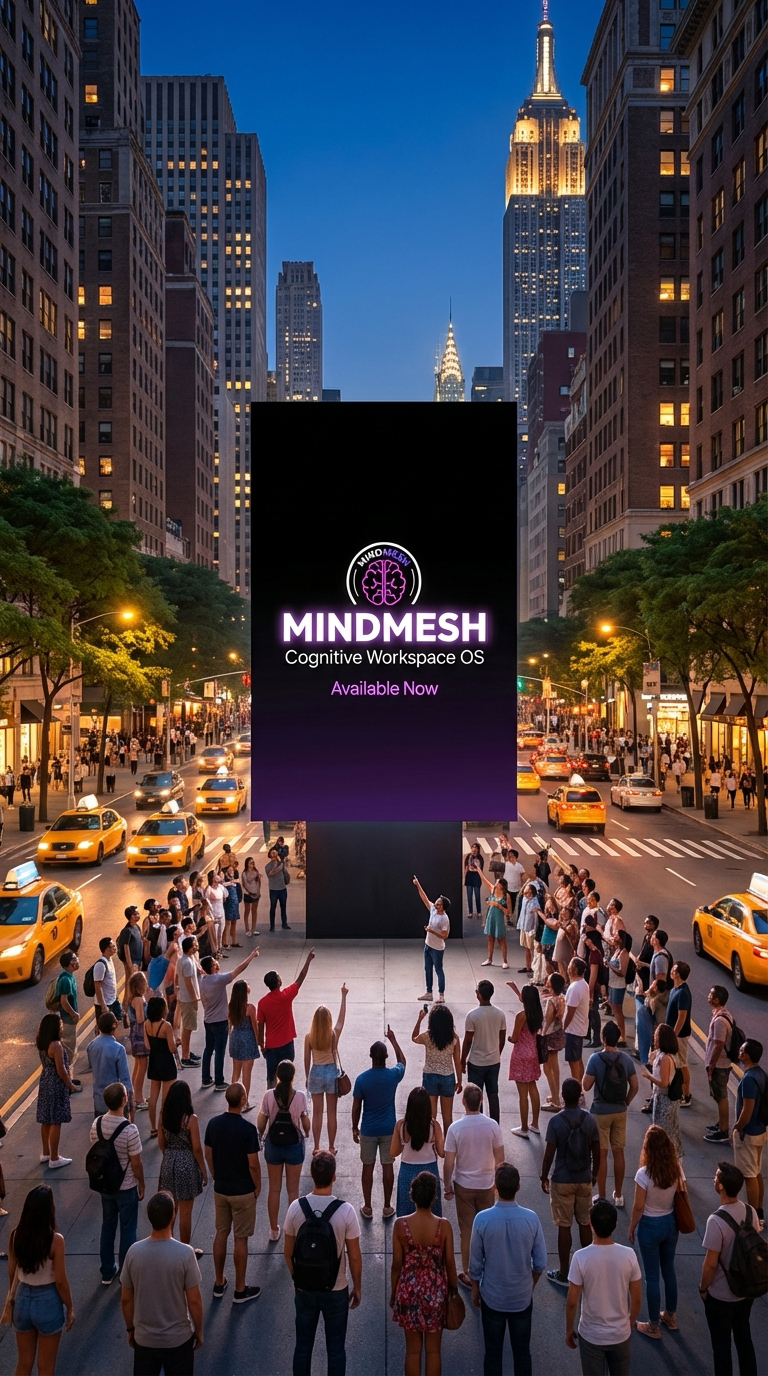 MindMesh visual for connected project management and execution.