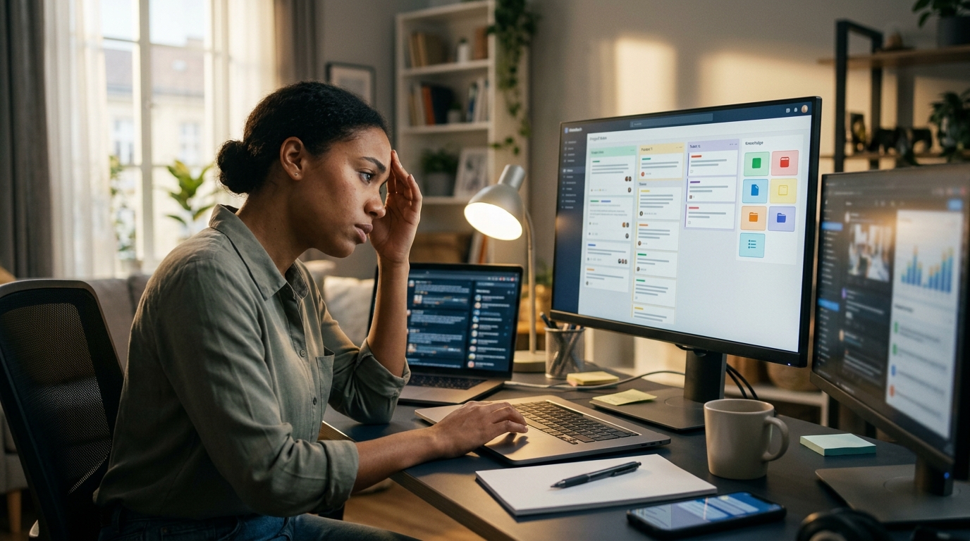 MindMesh Magazine hero image for The 35-Second Attention Span: How the AI "Monitoring Tax" Is Silently Sinking Knowledge Workers in 2026