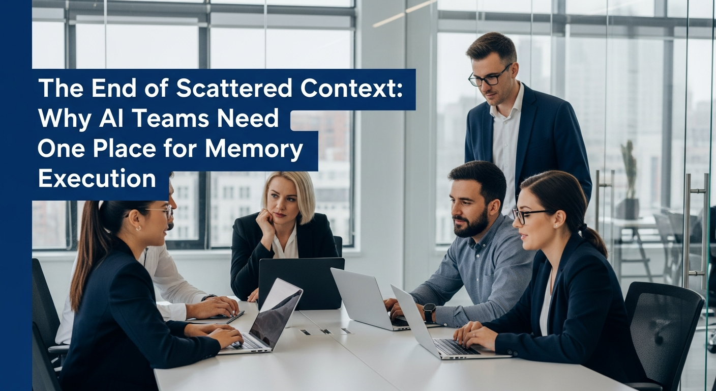 MindMesh Magazine hero image for The End of Scattered Context: Why AI Teams Need One Place for Memory and Execution