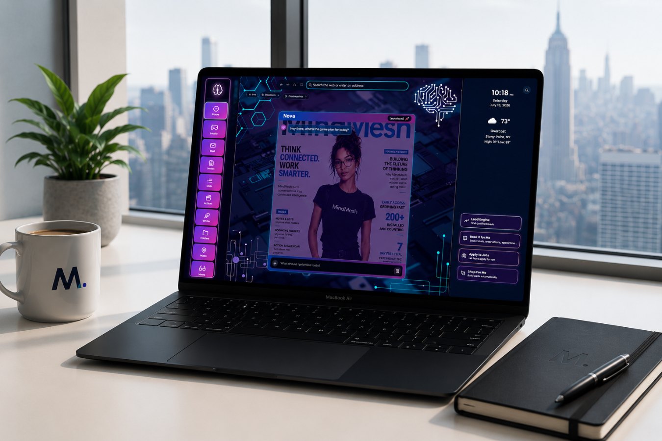 MindMesh Magazine hero image for Why Your Workday Feels Full Before the Real Work Starts